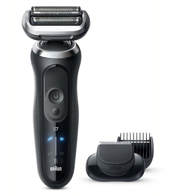 ブラウン 電気シェーバー ひげ剃り 密着シリーズ7ソロモデル ブラック 72-N1500S BRAUN BRAUN 電動髭剃り 電動シェーバー ソロモデル お風呂使用 水洗い対応 充電式 新製品 人工知能 深剃り 送料無料の通販は