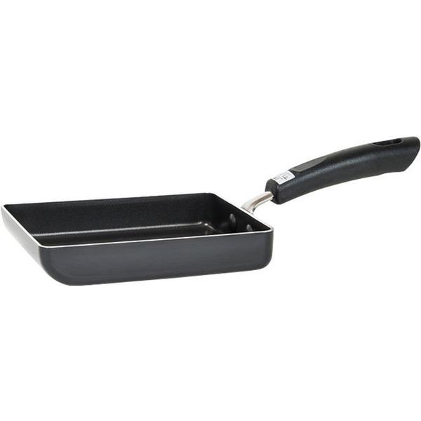 家庭用品 鍋 フライパンマイヤー フジマルブラック エッグパン FE2-EM 【B】 マイヤー 卵焼き アルミボディ 外面ほうろう加工 内面ノンスティック加工 ガス火専用 熱くなりにくい樹脂製ハンドル 軽量 使いやすい シンプル