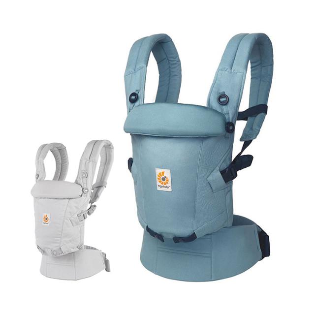 抱っこ紐 エルゴベビー だっこひも EBC ADAPT SoftTouch/ CREGBCASTC ダッドウェイ ベビー ソフトタッチ・コットン 抱っこひも ベビーキャリア Ergobaby プレゼント ギフト 通気性 安心 機能性 DADWAY 送料無料