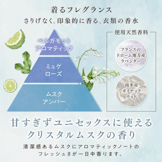 【12個セット】ファーファファインフレグランス ミスト 詰替 540ml NSファーファ ファーファ ファインフレグランス ファブリックミスト 消臭 衣類 空間 クリスタルムスクの香り 除菌 オム 天然香料 送料無料_2