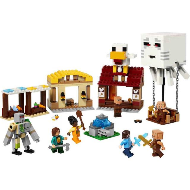 おもちゃ 玩具 ブロック プレゼント 誕生日 クリスマス マイクラ マインクラフト ゲーム LEGO ガストの村襲撃 21273 MINECRAFT おもちゃ 玩具 ブロック プレゼント 誕生日 クリスマス マイクラ マインクラフト ゲーム LEGO 送料無料_1