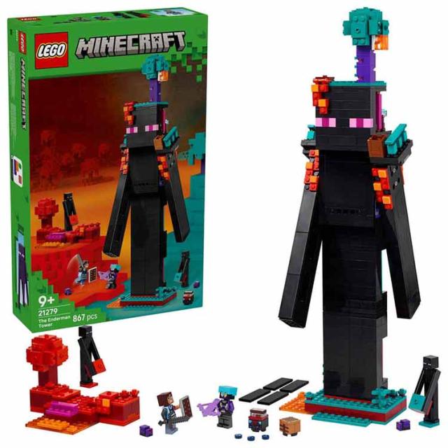 おもちゃ 玩具 ブロック プレゼント 誕生日 クリスマス マイクラ マインクラフト ゲーム LEGO エンダーマンの塔 21279 MINECRAFT おもちゃ 玩具 ブロック プレゼント 誕生日 クリスマス マイクラ マインクラフト ゲーム LEGO 送料無料