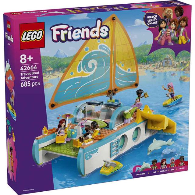 おもちゃ 玩具 ブロック プレゼント 誕生日 クリスマス 小学生 のりもの LEGO ボートアドベンチャー 42664 FRIENDS おもちゃ 玩具 ブロック プレゼント 誕生日 クリスマス 小学生 のりもの LEGO 送料無料_2