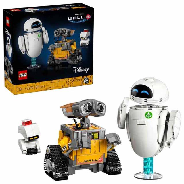 おもちゃ 玩具 ブロック プレゼント 誕生日 クリスマス インテリア おしゃれ かわいい 大人レゴ ウォーリー＆イヴ 43279 DISNEY ANIMATION おもちゃ 玩具 ブロック プレゼント 誕生日 クリスマス インテリア おしゃれ かわいい 大人レゴ 送料無料