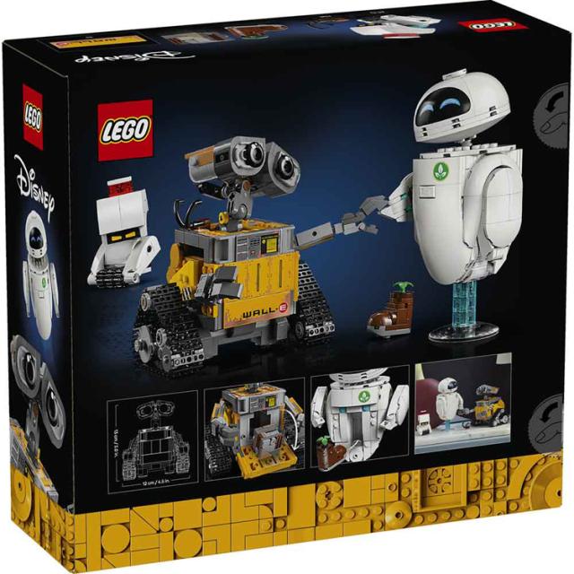 おもちゃ 玩具 ブロック プレゼント 誕生日 クリスマス インテリア おしゃれ かわいい 大人レゴ ウォーリー＆イヴ 43279 DISNEY ANIMATION おもちゃ 玩具 ブロック プレゼント 誕生日 クリスマス インテリア おしゃれ かわいい 大人レゴ 送料無料_3