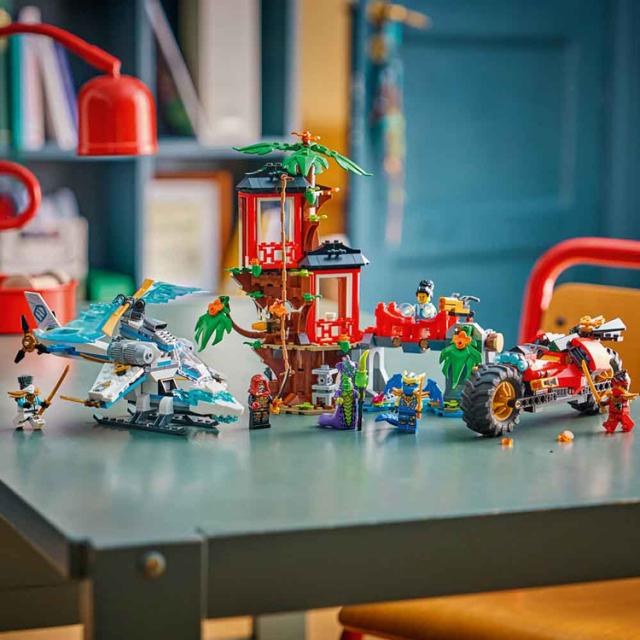 おもちゃ 玩具 ブロック プレゼント 誕生日 クリスマス 小学生 ロボット ニンジャゴー 男の子 秘密基地ツリーハウス・バトル 71857 NINJAGO おもちゃ 玩具 ブロック プレゼント 誕生日 クリスマス 小学生 ロボット ニンジャゴー 男の子 送料無料_6
