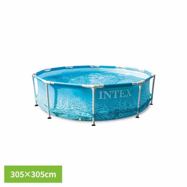 INTEX プール 大型 家庭用 AGP フレーム式 組み立て 丸形 メタルフレームプール INTEX INTEX プール 大型 家庭用 AGP フレーム式 組み立て 丸形