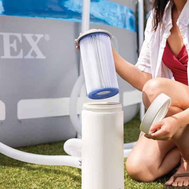 INTEX　フィルターポンプ　プール用 INTEX フィルターポンプ カートリッジフィルター 循環ポンプ プール