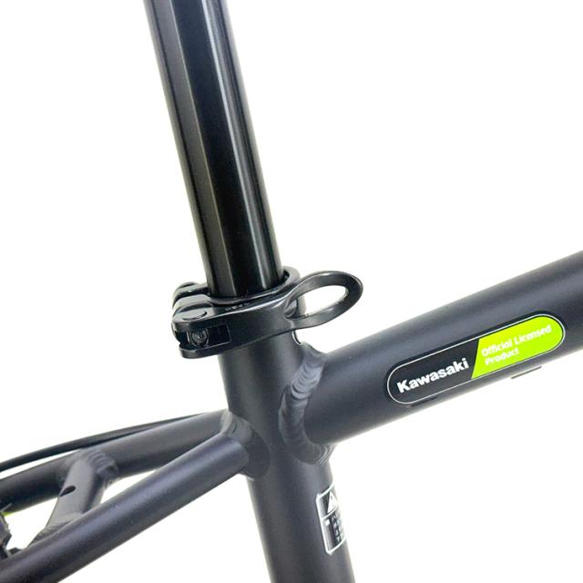 自転車 子供用 24インチ アルミ 【完成車】Kawasaki 24インチ ジュニアマウンテンバイク フラットブラック KASP247 [代引不可] 自転車 ジュニアサイクル 子供用 24インチ ブラック Kawasaki カワサキ ジュニアマウンテンバイク アルミ サスペンションフォーク 送料無料_6