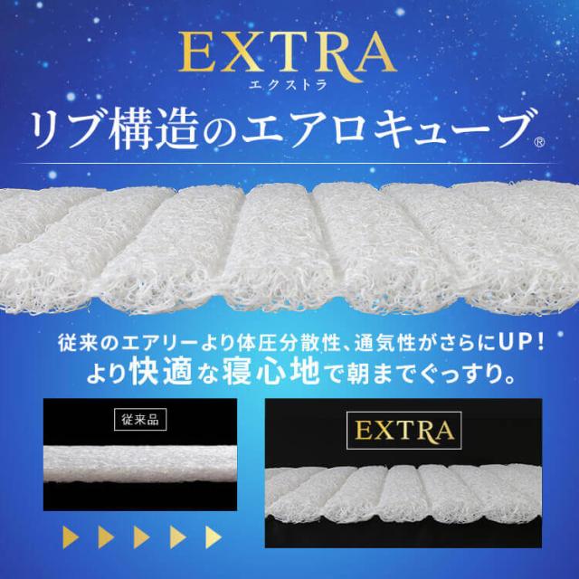 マットレス シングル 六つ折り 折りたたみ 厚さ5cm 硬め 体圧分散 高反発 寝返り 軽量 コンパクト 収納 抗菌 防臭 通気性アップ 湿気対策 耐久性 敷布団 来客用 おりたたみ 寝具 アイリスオーヤマ エアリーエクストラ Airy AMEX-6S *_4