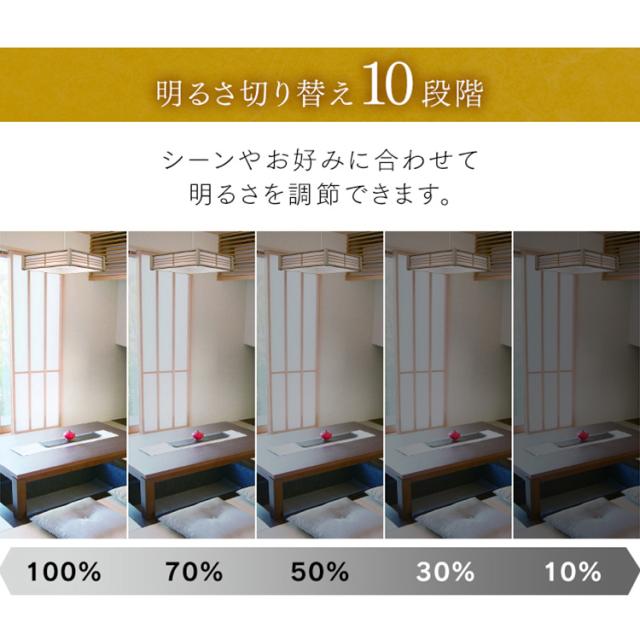 和風ペンダントライト メタルサーキットシリーズ 12畳 上下調色 菱格子 PLM12DL/DL-HG 調光 菱格子 LEDライト ペンダントライト LED 照明 和風 和室 和モダン 和風ライト おしゃれ わふうぺんだんとらいと アイリスオーヤマ 送料無料_7