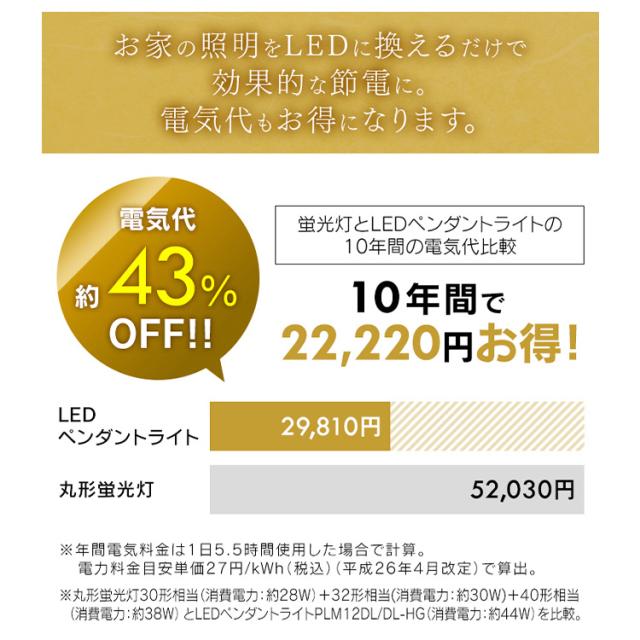 和風ペンダントライト メタルサーキットシリーズ 12畳 上下調色 菱格子 PLM12DL/DL-HG 調光 菱格子 LEDライト ペンダントライト LED 照明 和風 和室 和モダン 和風ライト おしゃれ わふうぺんだんとらいと アイリスオーヤマ 送料無料_15