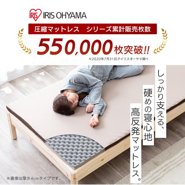 アイリスオーヤマ MAKK8-S 高反発マットレス メーカー直送 アイリスオーヤマ 高反発マットレス MAKK8-Sをレビュー！クチコミ