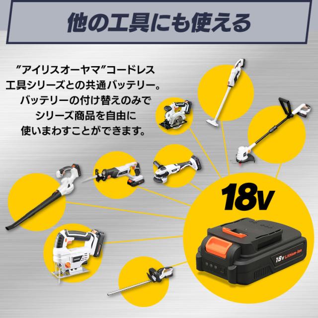 充電式丸のこ JSC140-Z ホワイト 充電式 丸のこ DIY 工具 軽量 ハイパワー 電動 電動工具 工作 日曜大工 アイリスオーヤマ 送料無料_15