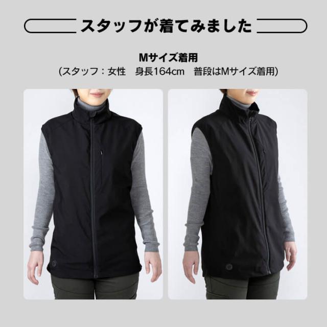 ヒートベスト ヒーターベスト ヒートウェア アウトドアベスト アイリス