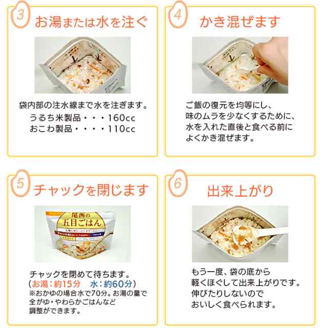 優れた品質 保存食 防災グッズ 尾西のアルファ米 備蓄 12種類×3