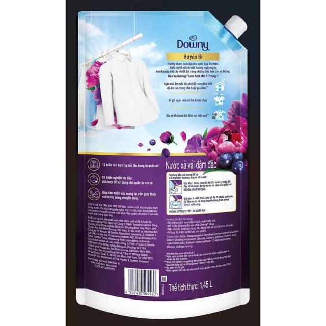 2個セット 柔軟剤 ダウニー アジアンダウニー 1 45L 送料無料 ミスティーク パルファム downy 詰め替え 詰替え 詰め替え用 詰替え用 濃縮 濃縮タイプ 洗濯 ランドリー 液体 輸入柔軟剤 液体柔軟剤 洗濯柔軟剤 洗濯用 輸入 セット 洗濯用品 高級感