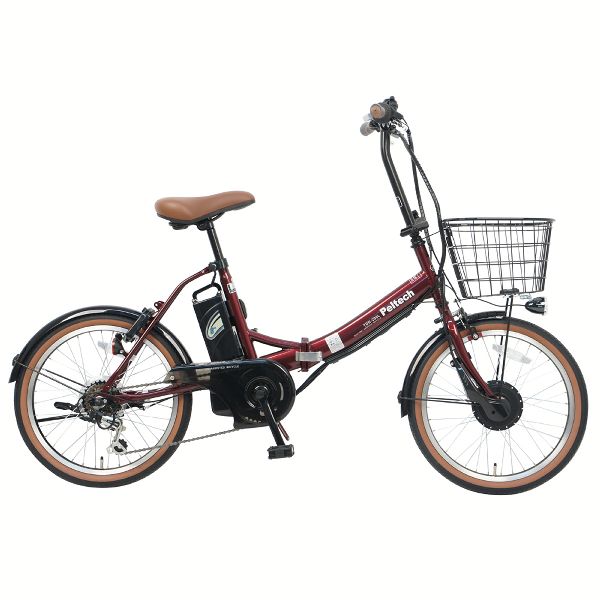 PELTECH折り畳み電動アシスト自転車 20インチ折り畳み外装6段変速 12.0Ah 【簡易組立必要品】 TDN-206L-BK-12AH [代引不可] 全4色 電動自転車 アシスト 自転車 E-BIKE 折り畳み自転車 ラクラク 坂道 電動 ペルテック 送料無料