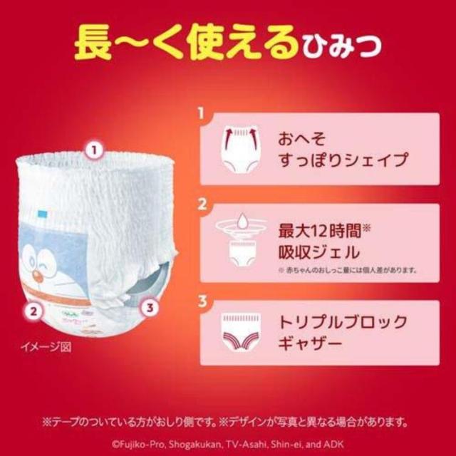 【6個セット】マミーポコパンツビッグ大 36枚 ドラえもん マミーポコ パンツ ぱんつ おむつ 紙おむつ かみおむつ ユニ・チャーム スタンダード パンツビッグ ドラえもん オムツ 送料無料_4