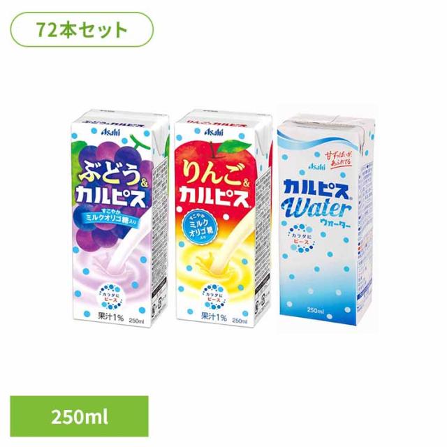カルピス ソフトドリンク 乳酸菌 紙パック飲料 250ml まとめ買い お出かけ 旅行