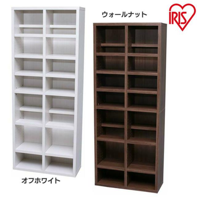 送料無料 ブックシェルフ BKSW-1875 全2色 アイリスオーヤマ