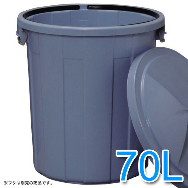 【大型特別便】【代引不可】【同梱不可】【日時指定不可】 【13個セット】丸型ペールPM-70ブルの通販は