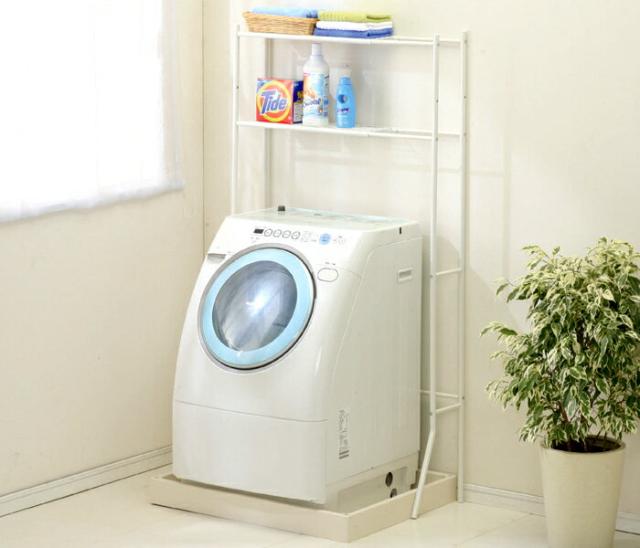 洗濯機ラック ランドリーラック 洗濯機 ラック おしゃれ 2段 スリム アイリスオーヤマ 伸縮 新生活 収納 ランドリー収納 洗濯機収納 洗濯の通販はau Pay マーケット 暮らし健康ネット館