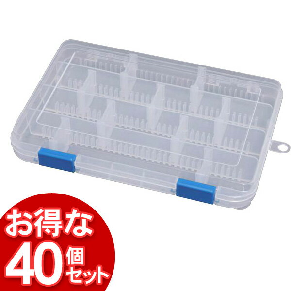 【40個セット】クリアケース フリーピッチZC-213Sクリアアイリスオーヤマ 送料無料