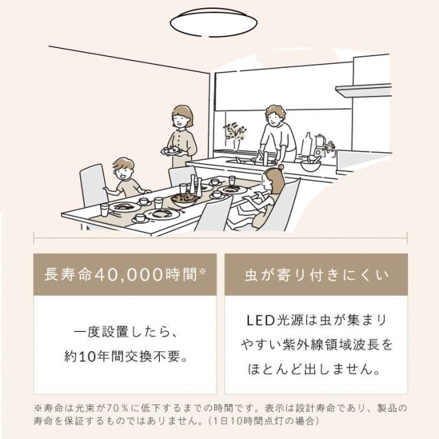 【2個セット】シーリングライト LED 6畳用 LEDシーリングライト 5.0Qシリーズ 6畳 調光 調色 プレーン CEA6DL-5.0Q  2個 調光 調色 丸型 タイマー 節電モード 省エネ リモコン付き 照明 天井 LEDライト ルームライト リビング ダイニング 新生活 アイリスオーヤマ 送料無料_6