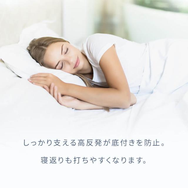 7ゾーンマットレス グレー 23L-7Z-S 高反発 体圧分散 メンテナンスフリー 褥瘡対策 寝返りがしやすい 体幹保持 カバー洗濯可 理想的な寝姿勢 ラテックス 送料無料_7