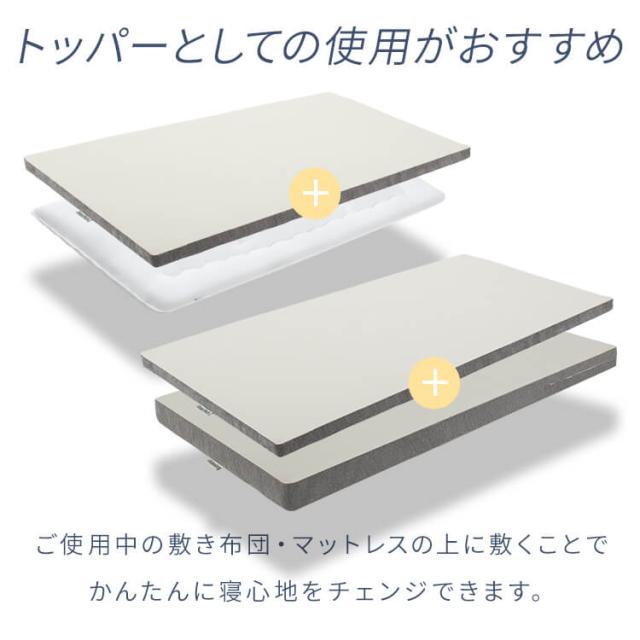 7ゾーンマットレス グレー 23L-7Z-S 高反発 体圧分散 メンテナンスフリー 褥瘡対策 寝返りがしやすい 体幹保持 カバー洗濯可 理想的な寝姿勢 ラテックス 送料無料_9