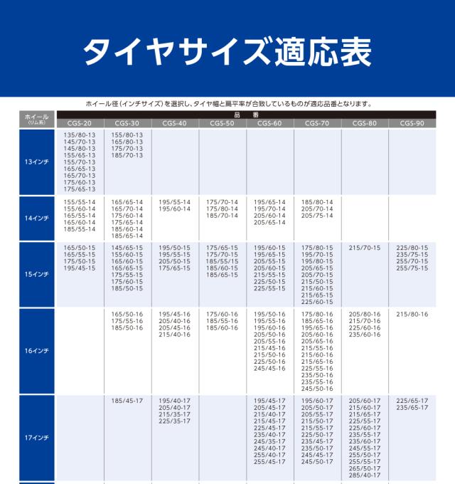 布製タイヤチェーン GRICS グリックス CGS-20 Granbeat タイヤチェーン スノーソック 布 簡単装着 非金属 チェーン ジャッキアップ不要 雪道 ソックス 送料無料_13