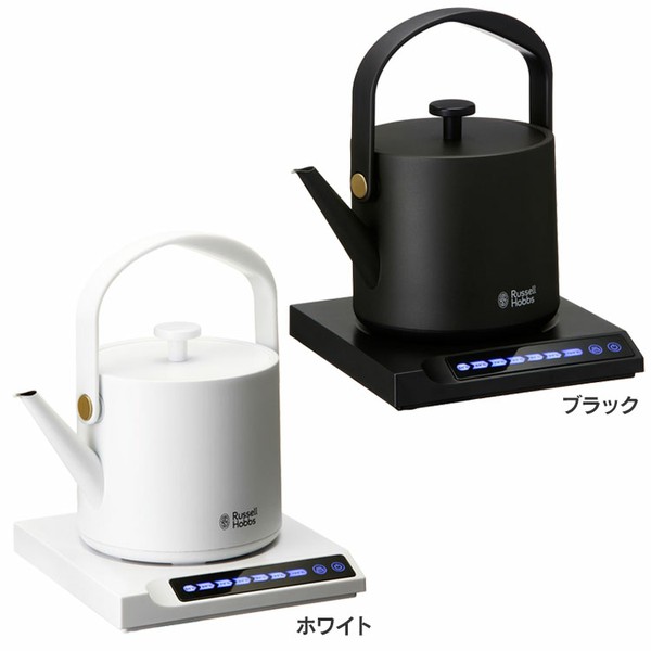 ★全品対象250円offｸｰﾎﾟﾝ★ ラッセルホブス Russell Hobbs 電気ケトル 温度調節 0.6L TKettle Black Tケトル 正規販売店 7106JP-BK ラッセルホブス russell hobbs 電気ケトル イギリス 新生活 ギフト 贈り物 送料無料
