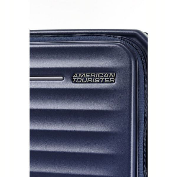 スーツケース キャリーケース Lサイズ フロントオープン PC収納 100L以上 約98〜112L 拡張 1週間 ハード 収納ポケット コンパクト開閉 大容量 大型 海外 国内 旅行 出張 ビジネス キャリーバッグ FRONTEC SPINNER 75 28EXP アメリカンツーリスター *_5