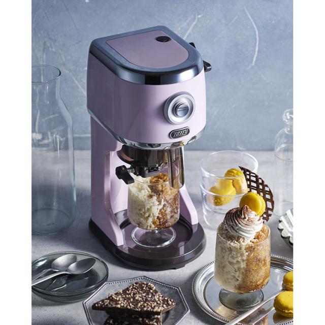 かき氷器 電動 Toffy コンパクト電動ふわふわかき氷器 K-IS14 ラドンナ かき氷器 電動 Toffy ふわふわ おしゃれ ふわふわかき氷 電動 コンパクト 電動かき氷器 パーティー デザイン家電 レトロ バラ氷 かき氷機 送料無料_7