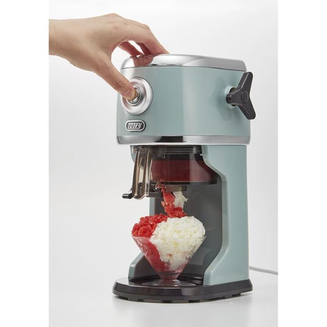かき氷器 電動 Toffy コンパクト電動ふわふわかき氷器 K-IS14 ラドンナ かき氷器 電動 Toffy ふわふわ おしゃれ ふわふわかき氷 電動 コンパクト 電動かき氷器 パーティー デザイン家電 レトロ バラ氷 かき氷機 送料無料_10