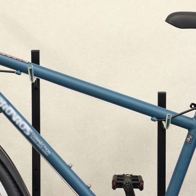 自転車スタンド【Lex(レック)】1台用 BCD-001 MOJYU 【B】 自転車スタンド スタンド おしゃれ MOJYU モジュ 粉体塗装 木目プレート 室内用 Lex レック 送料無料_3