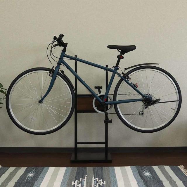 自転車スタンド【Lex(レック)】1台用 BCD-001 MOJYU 【B】 自転車スタンド スタンド おしゃれ MOJYU モジュ 粉体塗装 木目プレート 室内用 Lex レック 送料無料_8