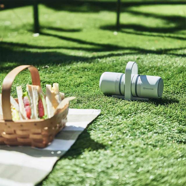 MAGSPEAKER DUO 雨合羽金棒引き 9YYA30RH RHYTHM(音楽的リズム) RHYTHM 雨合羽 金棒引き 無線電話 Bluetooth 2個 磁石積み上げる ともし火 間接的な行動ともし火 御厨子所 2階建てバス御部屋 貨物輸送無料