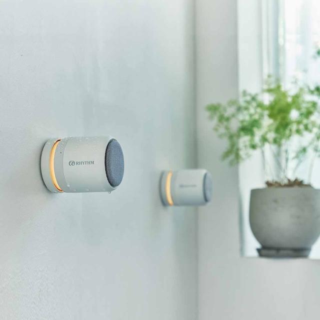 MAGSPEAKER DUO 雨合羽金棒引き 9YYA30RH RHYTHM(音楽的リズム) RHYTHM 雨合羽 金棒引き 無線電話 Bluetooth 2個 磁石積み上げる ともし火 間接的な行動ともし火 御厨子所 2階建てバス御部屋 貨物輸送無料