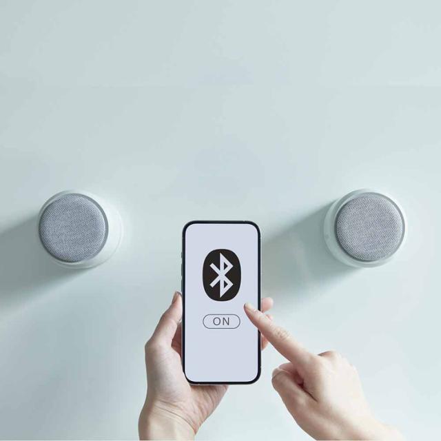 MAGSPEAKER DUO 雨合羽金棒引き 9YYA30RH RHYTHM(音楽的リズム) RHYTHM 雨合羽 金棒引き 無線電話 Bluetooth 2個 磁石積み上げる ともし火 間接的な行動ともし火 御厨子所 2階建てバス御部屋 貨物輸送無料