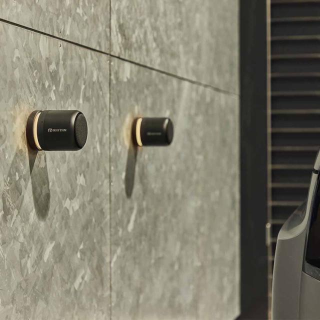MAGSPEAKER DUO 雨合羽金棒引き 9YYA30RH RHYTHM(音楽的リズム) RHYTHM 雨合羽 金棒引き 無線電話 Bluetooth 2個 磁石積み上げる ともし火 間接的な行動ともし火 御厨子所 2階建てバス御部屋 貨物輸送無料