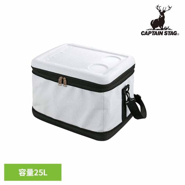 CAPTAINSTAG キャンプ アウトドア レジャー 肩掛けベルト ソフト クーラーバッグ 保冷バッグ 25L スーパーコールド UE-561 パール金属株式会社 CAPTAINSTAG キャンプ アウトドア レジャー ソフトクーラー 肩掛けベルト ソフトタイプ 保冷 キャリー クーラーボックス 送料無料