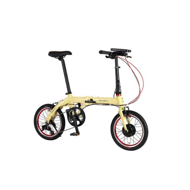 自転車 電動 折畳み 旅行 軽い アルミ ミニベロ 輪行 通期 TRANS MOBILLY NEXT163-S ライトベージュ 92219-0599 トランスモバイリー [代引不可] 自転車 電動 折畳み 旅行 軽い アルミ ミニベロ 輪行 通期 送料無料_7