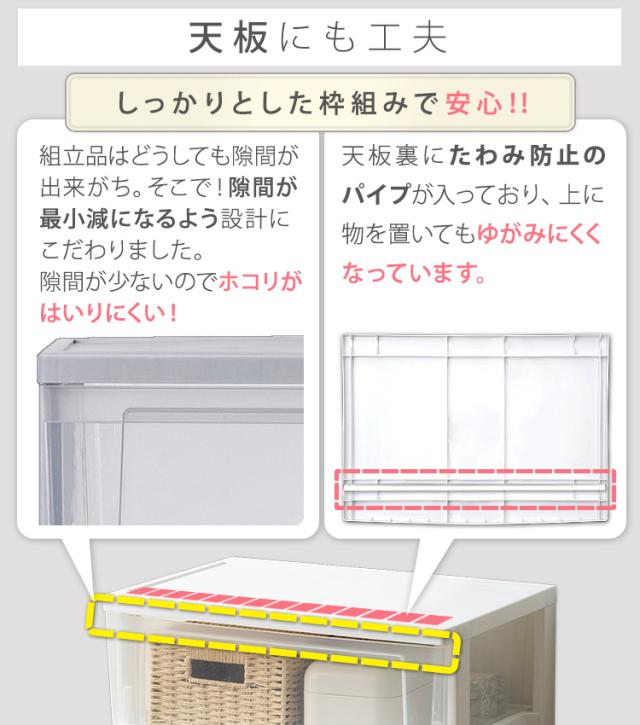 【2個セット】 チェスト たんす 棚 引き出し 引出し アイリスオーヤマ 収納ケース 収納ボックス チェスト 5段 ワイドチェスト NSW-545 収納ボックス 収納ケース 衣類収納 引き出し 衣装ケース リビング ワイドチェスト
