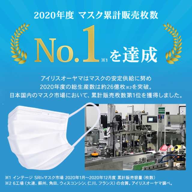 マスク 不織布 日本製 不織布マスク アイリスオーヤマ 小さめサイズ