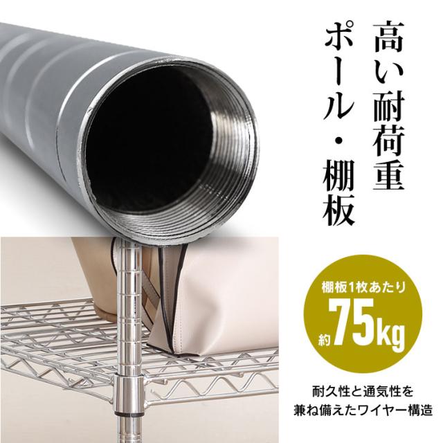 棚 メタルラック アイリスオーヤマ メタルシェルフ SE-1221 ハイタイプ スチールラック メタルラック ラック 金属製ラック 組立ラック ワイヤーラック スチール家具 オフィス リビング キッチン 倉庫