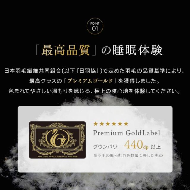WDD93％超軽量 プレミアム S 10DS2219-93W0.7IR 全2色 羽毛布団 シングル プレミアム あたたかい 軽量 洗える 掛け布団 掛布団 ふわフィール 送料無料_3