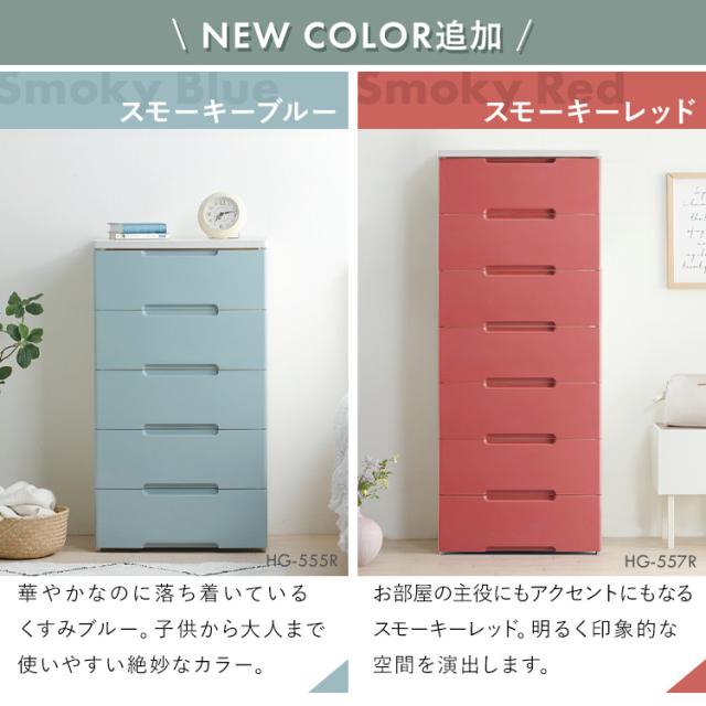 【2台セット】 チェスト 5段 衣替え タンス 収納ケース 幅56cm×奥行41.5cm アイリスオーヤマ 収納ボックス 衣装ケース 衣類収納 収納 衣類 洋服 新生活 まとめ買い お得 白 完成品 引き出し おしゃれ シンプル 1人暮らし 送料無料_4