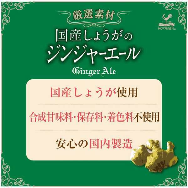 20本）神戸居留地 厳選素材国産しょうがのジンジャーエール 缶 185ml 富永貿易 炭酸 微炭酸 国産 生姜 辛口 子ども ジュース 箱の通販はau  PAY マーケット - お米の専門店 米の蔵